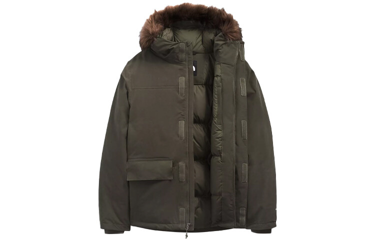 THE NORTH FACE Мужской пуховик, цвет Army Green