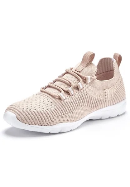 Низкие кеды LASCANA, цвет rosé