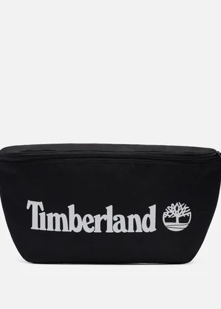 Сумка на пояс Timberland Logo Sling, цвет чёрный