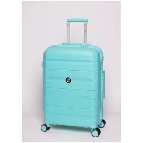 Умный чемодан Impreza, 38 л, размер S, зеленый