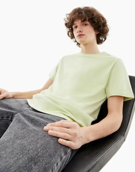 Футболка мужская Gloria Jeans BKT012110 зеленая XS
