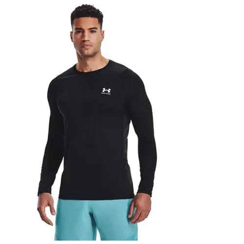 Компресионный лонгслив Under Armour UA HG Fitted LS Black (XXL)