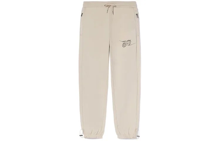 Wade Collection Трикотажные спортивные штаны мужские бежевые Lining, бежевый