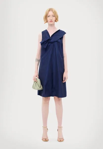 Коктейльное/праздничное платье SUVI WEEKEND MaxMara, темно-синий