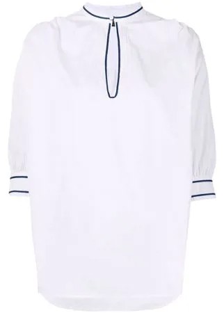Polo Ralph Lauren блузка с вырезом капелькой