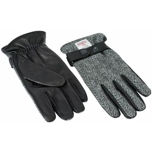Мужские перчатки accessories 408240-6G24 серый 54/XL