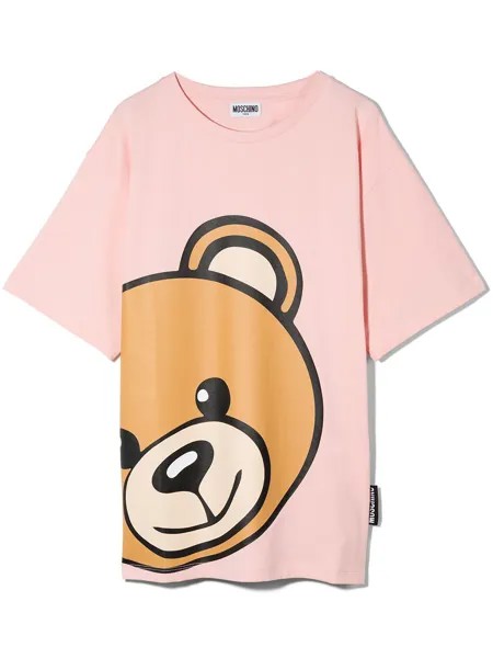 Moschino Kids футболка Teddy Bear