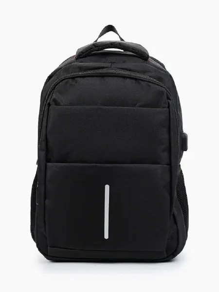 Рюкзак унисекс Rosedena back-46-9105 черный, 46х28х12 см