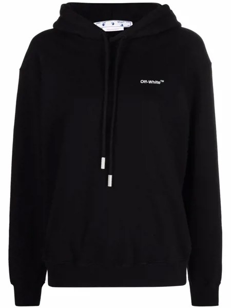 Off-White худи с полосками Diag