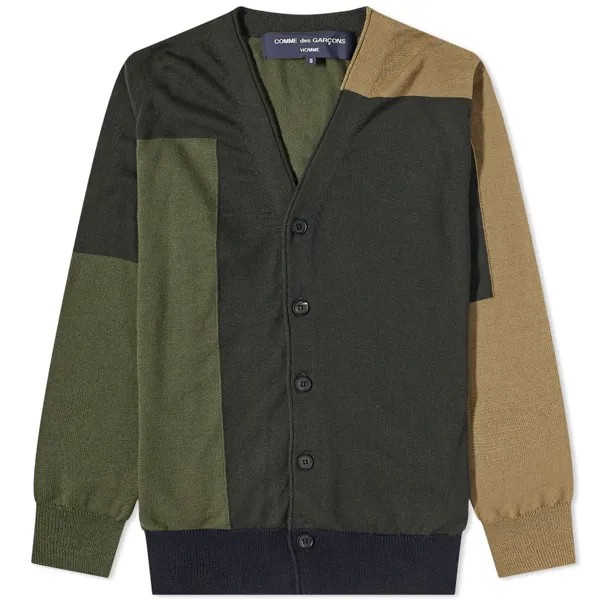 Джемпер Comme des Garçons Homme Mixed Panel Cardigan