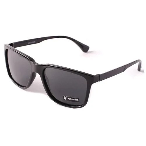 Солнцезащитные очки A-Z, прямоугольные, оправа: пластик, с защитой от УФ, черный