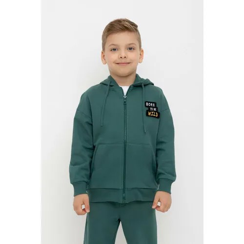 Толстовка crockid, размер 56/98, зеленый