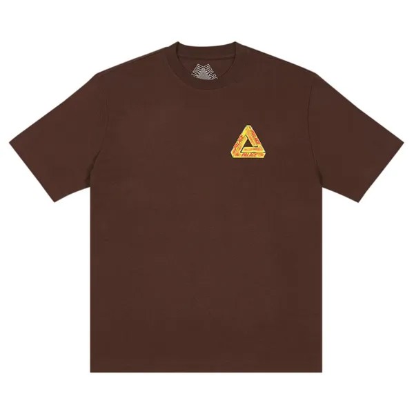 Футболка Palace Heat Sensi T-Shirt, цвет Nice Brown