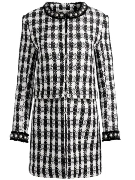 Alice + olivia куртка Deon со съемной вставкой, черный
