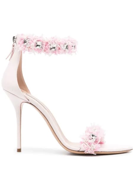Casadei босоножки Elsa 100, розовый
