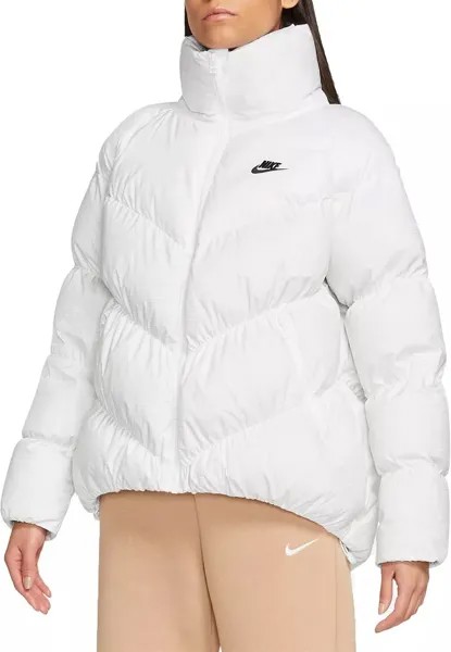 Женская свободная куртка-пуховик Nike Sportswear Windpuffer Therma-FIT, белый