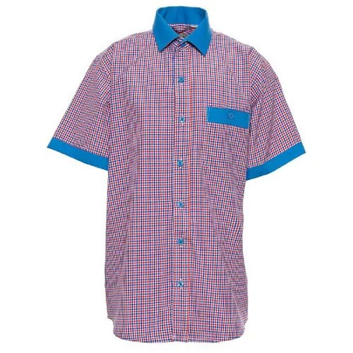 Школьная рубашка Tsarevich, размер 164-170, мультиколор