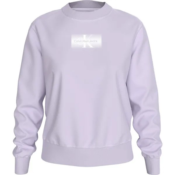 Худи Calvin Klein Jeans Outlined Cn, фиолетовый