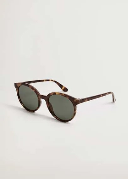 Круглые солнцезащитные очки под панцирь черепахи - Emma