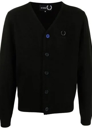 Raf Simons X Fred Perry кардиган с логотипом