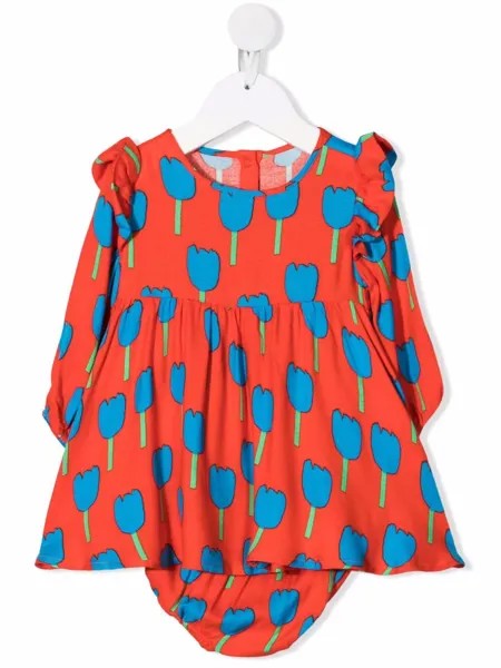 Stella McCartney Kids платье с принтом