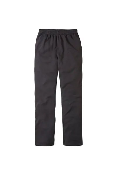 Спортивные брюки с прямым подолом – длина 33 дюйма Cotton Traders, черный