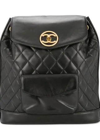 Chanel Pre-Owned рюкзак с цепочкой