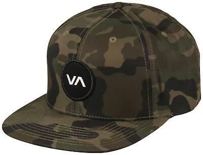 Кепка Snapback с нашивкой RVCA VA — камуфляж — новинка