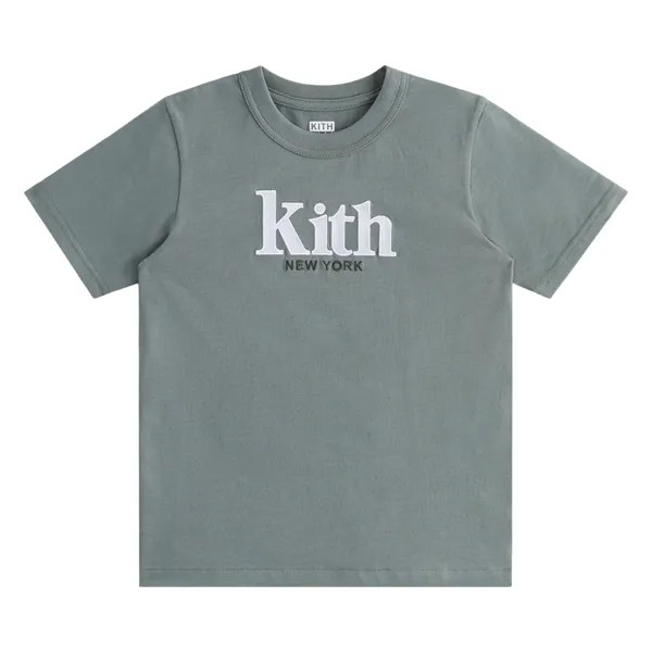 Классическая футболка Kith Kids Mott Laurel