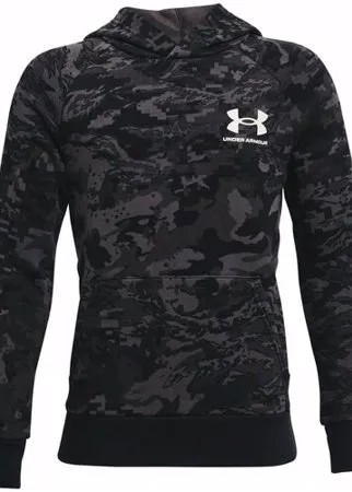 Толстовка Under Armour Rival Fleece ABC Camo Hoodie Черный YLG 1366305-001