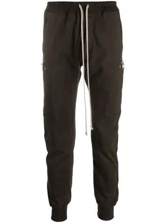 Rick Owens спортивные брюки Performa с карманами карго