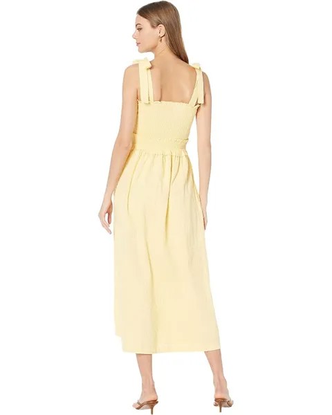 Платье Lost + Wander Picking Daisies Maxi Dress, цвет Butter