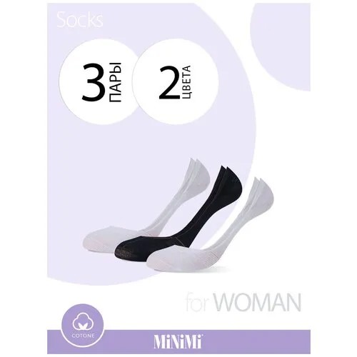 Подследники MiNiMi, 3 пары, размер 39-41, мультиколор