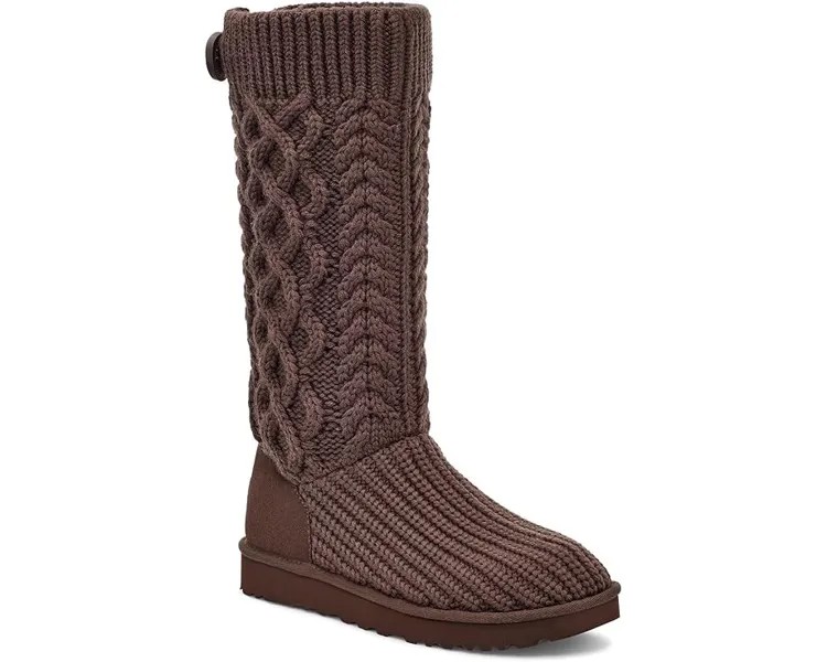 Ботинки UGG Classic Cardi Cabled Knit, цвет Burnt Cedar