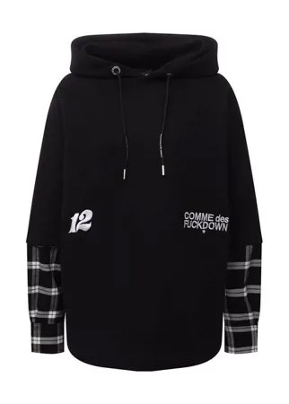 Хлопковое худи Comme des Fuckdown