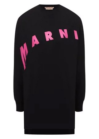 Хлопковый лонгслив Marni