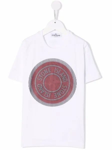 Stone Island Junior футболка с логотипом