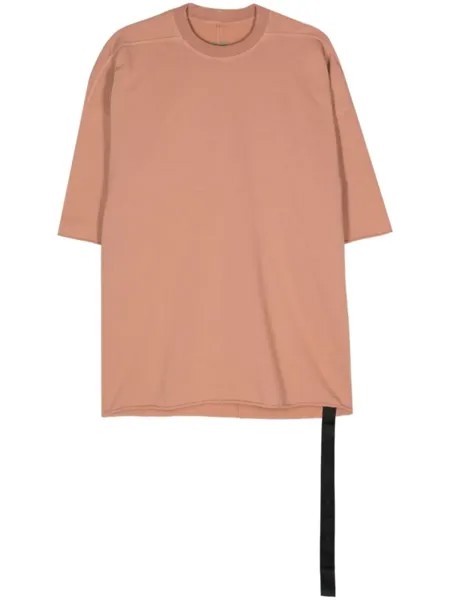 Rick Owens DRKSHDW футболка Tommy T из органического хлопка, розовый