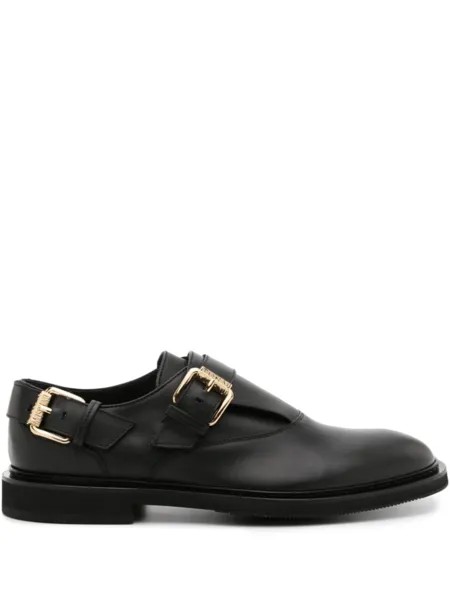 Moschino лоферы Micro, черный