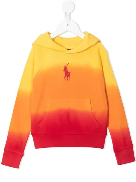 Ralph Lauren Kids худи Polo Pony с эффектом омбре