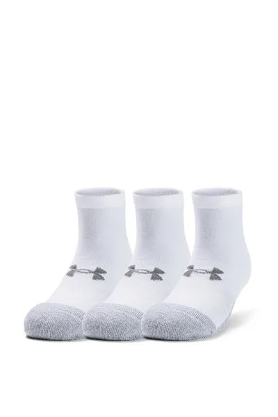 Носки для фитнеса Heat Gear, 3 пары Under Armour, белый