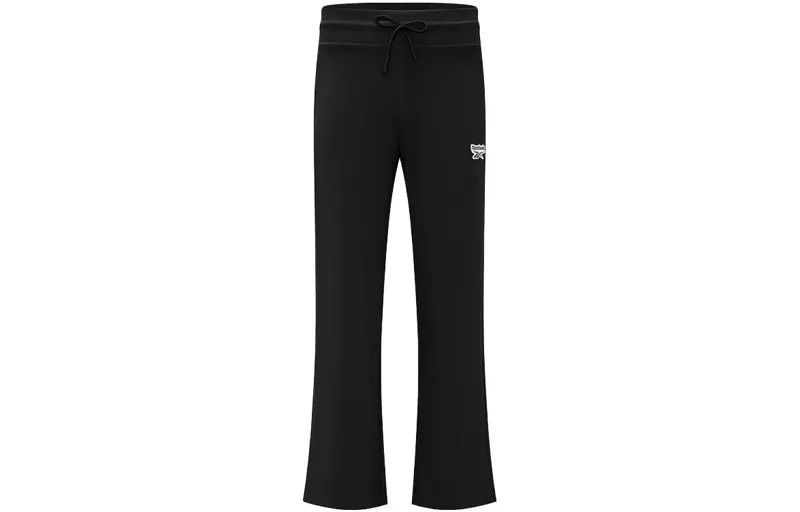 Reebok Женские трикотажные спортивные штаны, цвет Black