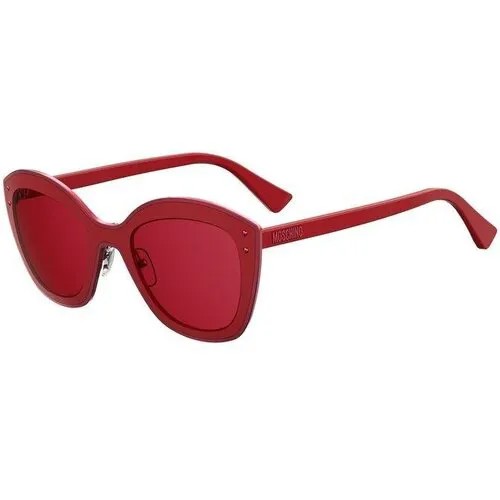 Солнцезащитные очки MOSCHINO, красный