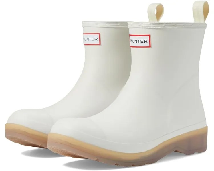 Ботинки Hunter Play Short Translucent Sole Boot, белый