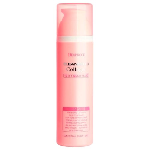 Deoproce Cleanbello Collagen 10 in 1 Multi Fluid Флюид для лица многофункциональный, 200 мл