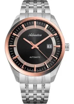 Швейцарские наручные  мужские часы Adriatica 8309.R116A. Коллекция Automatic