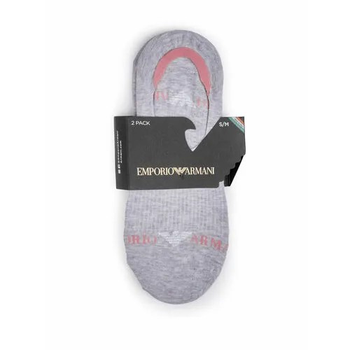 Носки EMPORIO ARMANI, размер OneSize, серый
