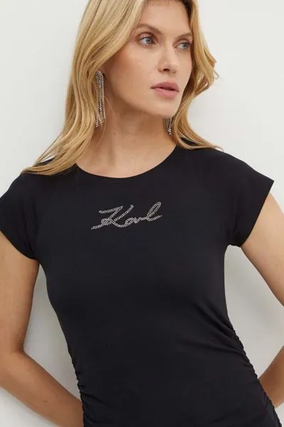 Футболка Karl Lagerfeld, черный