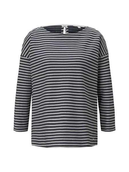 Рубашка TOM TAILOR Denim STRUCTURE STRIPED, разноцветный