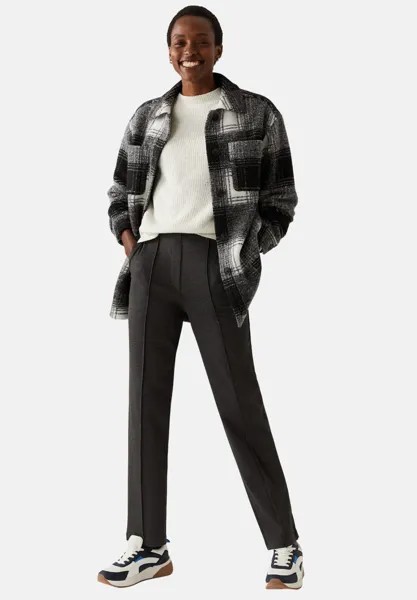 Легкая куртка Check Shacket Marks & Spencer, цвет black mix